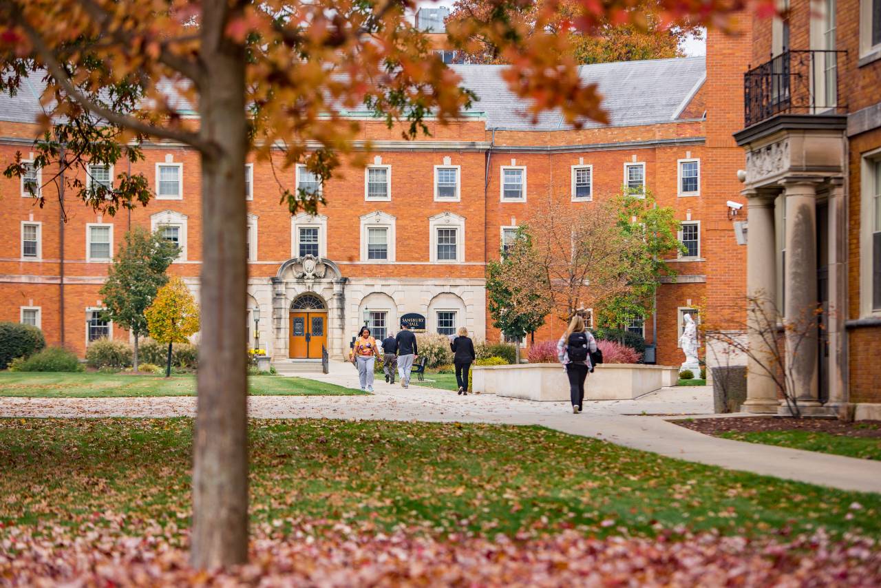 Ohio Dominican University Campus in Fall