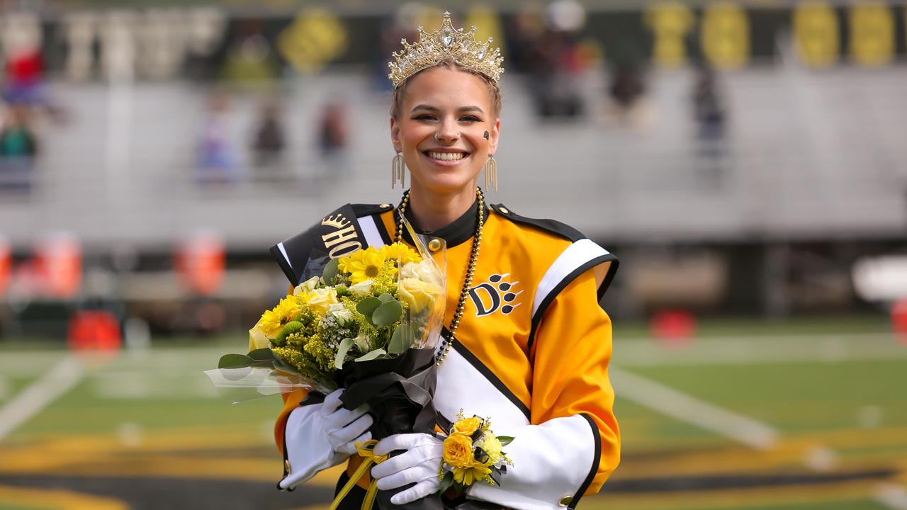 The 2023 ODU Homecoming Queen.