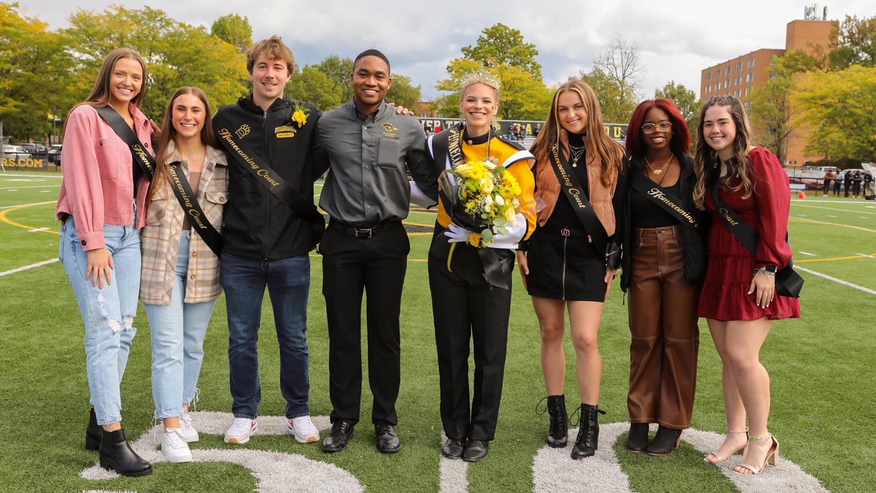 The 2023 ODU Homecoming Court.